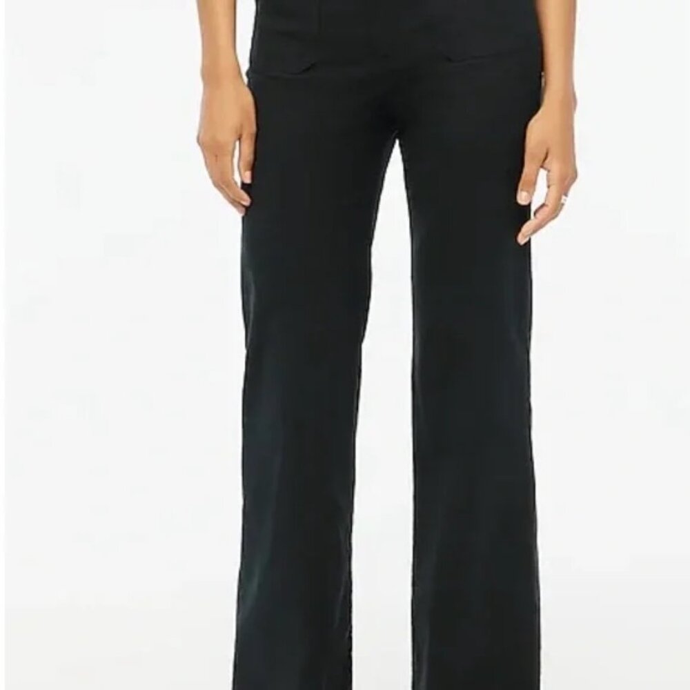 J. Crew High Rise Wide Leg Pants